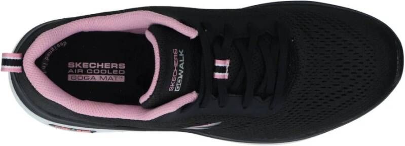 Skechers Go Walk Hyper Burst sneaker Zwart Dames