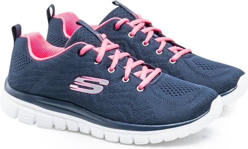 Skechers Graceful Get Connected Sneakers Dames Blue Dames