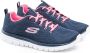Skechers Graceful Get Connected Sneakers Dames Blue Dames - Thumbnail 7