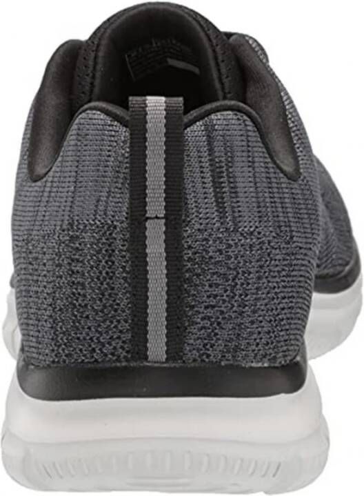 Skechers Grijze Heren Casual Veterschoenen