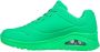 Skechers Groene Air Uno Sneaker Green Dames - Thumbnail 2