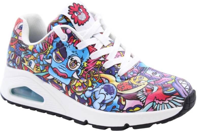 Skechers Gummie Sneaker Multicolor Dames