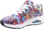 Skechers Uno Vexx Color Doodle Sneakers rood Dames - Thumbnail 16