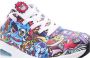 Skechers Uno Vexx Color Doodle Sneakers rood Dames - Thumbnail 20
