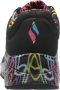 Skechers Sneakers met sleehak UNO-LOVING LOVE Vrijetijdsschoen lage schoen veterschoen met coole graffiti-print - Thumbnail 19