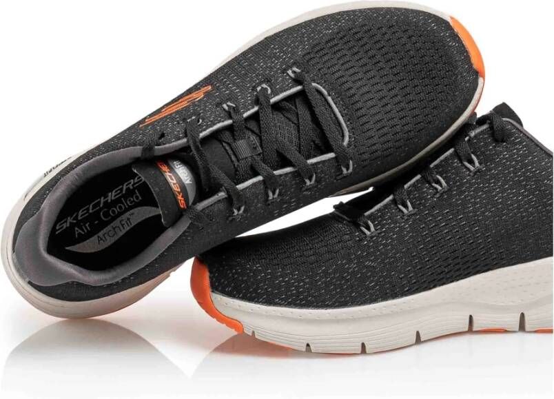 Skechers Heren Arch Fit Sneakers Black Heren