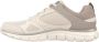 Skechers Heren Leder Textiel Sneakers Beige Heren - Thumbnail 8