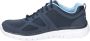Skechers Burns Agoura Blauw Hardloopschoenen voor heren - Thumbnail 4