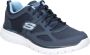 Skechers Burns Agoura Blauw Hardloopschoenen voor heren - Thumbnail 6