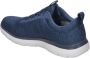 Skechers Heren Sportieve Sneakers Blue Heren - Thumbnail 3