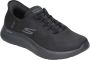 Skechers Slip-Ins: GO Walk Flex Smooth Motion 216326-BBK Mannen Zwart Sneakers - Thumbnail 8