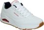 Skechers Sneakers met sleehak Uno Stand on Air Vrijetijdsschoen lage schoen veterschoen met fijne perforatie - Thumbnail 43