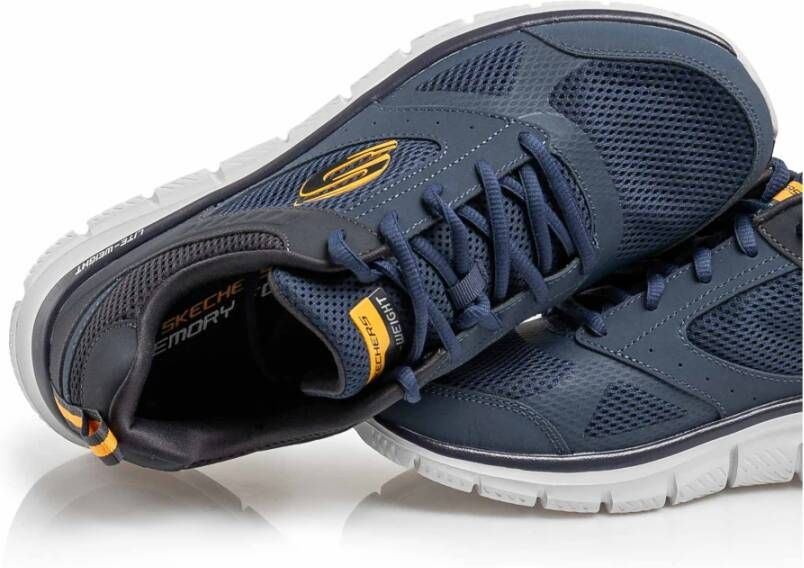 Skechers Heren Track-Syntac Sneakers Blue Heren