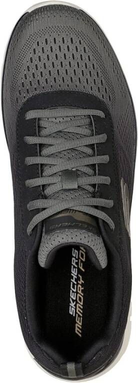 Skechers Heren trainingsschoenen met Memory Foam Black Heren