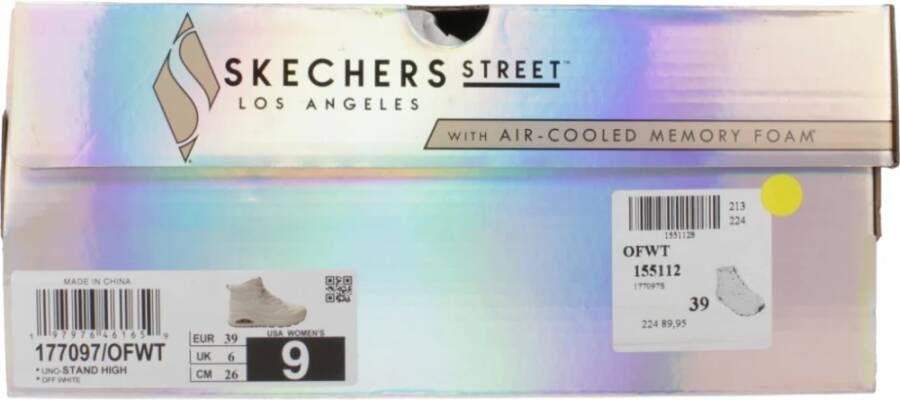 Skechers Hoge Stand Sneakers Brown Dames