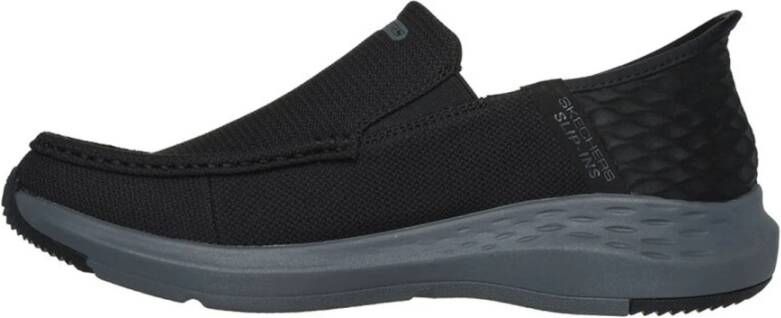 Skechers Instap Sneaker met Heel Pillow™ Black Heren