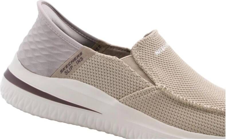 Skechers Stijlvolle Inverigo Loafers Beige Heren