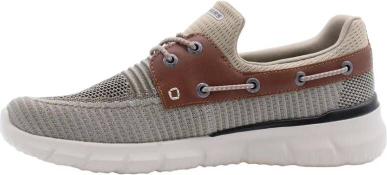 Skechers Klassieke Saki Mocassin Schoenen Gray Heren