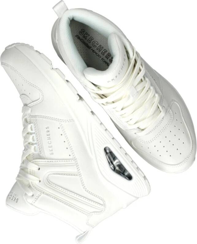 Skechers Klassieke Veterschoen White Dames