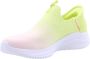 Skechers Ultra Flex 3.0 Beauty Blend Dames Instappers Geel Roze - Thumbnail 16