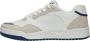 Skechers Lage Lifestyle Veterschoen met Blauwe Accenten White Heren - Thumbnail 10