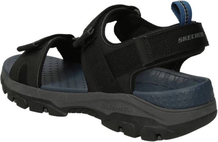Skechers Lage Sandalen Black Heren