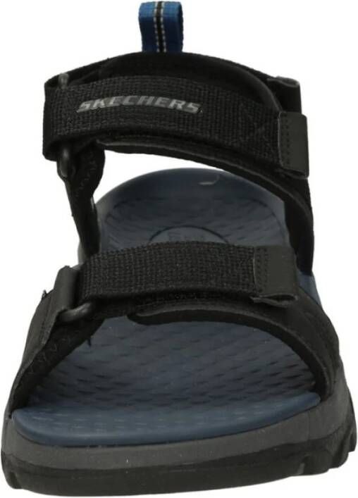 Skechers Lage Sandalen Black Heren