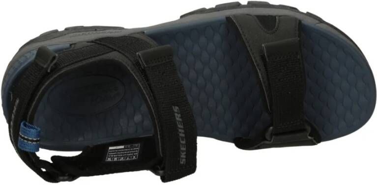 Skechers Lage Sandalen Black Heren