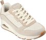 Skechers Uno 2 Much Fun Sneakers Dames Beige - Thumbnail 6