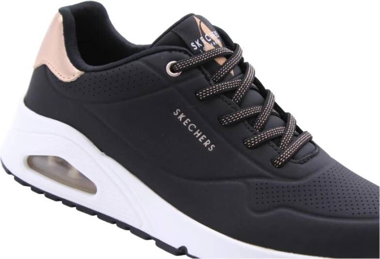 Skechers Sneakers 155196 Blk UNO Shimmer Away Zwart Dames - Foto 15