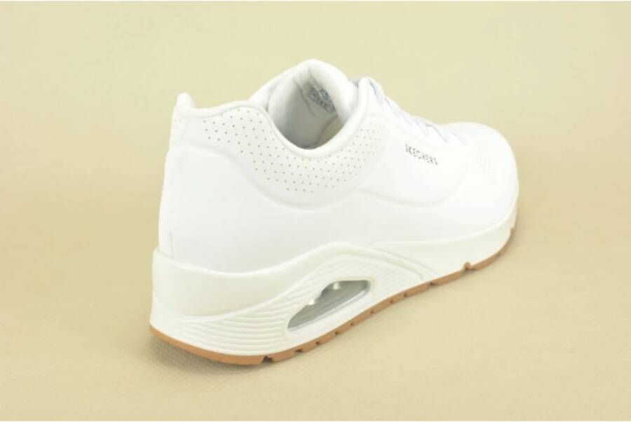 Skechers Lichtgewicht hardloopschoenen voor heren White Heren