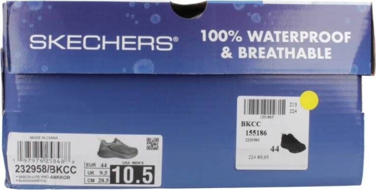Skechers Lichtgewicht Sneakers voor Professionals Black Heren