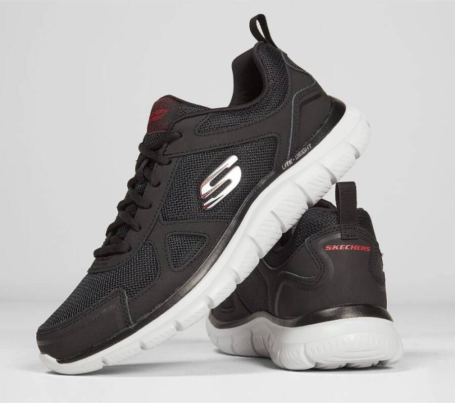 Skechers Lichtgewicht Trainingsschoenen met Memory Foam Black Heren