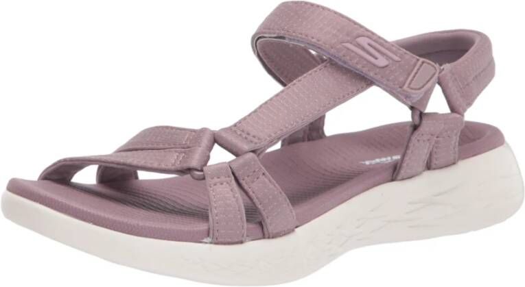 Skechers Lichtgewicht wandelsandaal Pink Dames