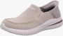 Skechers Hands Free Slip-Ins Delson 3.0 Cabrino VEGAN instapper Heren Taupe - Thumbnail 86