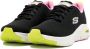 Skechers Uno Sneakers Liefdevolle Liefde Zwart Dames - Thumbnail 2