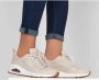 Skechers Air Fabric Lace Trainers Beige Dames - Thumbnail 3