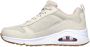 Skechers Air Fabric Lace Trainers Beige Dames - Thumbnail 5