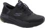 Skechers Slip-ins Max Cushioning Premier 2.0 Heren Veterschoenen Zwart - Thumbnail 2