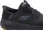 Skechers Slip-ins Max Cushioning Premier 2.0 Heren Veterschoenen Zwart - Thumbnail 7
