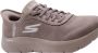 Skechers Instapper Hands-Free Slip-Ins Go Walk Flez Mali 124837 BRN Bruin Machine Washable - Thumbnail 12