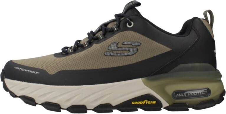 Skechers Max Protect Fast Sneakers Green Heren