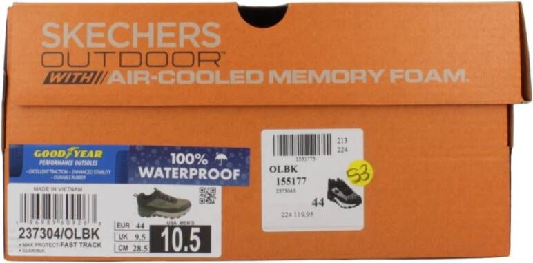 Skechers Max Protect Fast Sneakers Green Heren