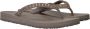 Skechers Meditation Butterfly Garden VEGAN Slipper Vrouwen Taupe - Thumbnail 4
