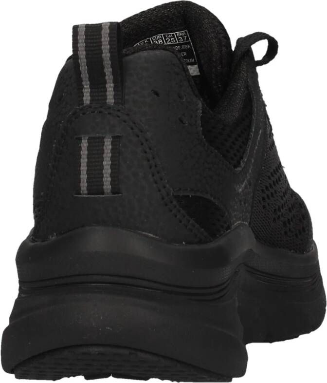 Skechers Mesh Sneaker voor dames met zachte zool Black Dames