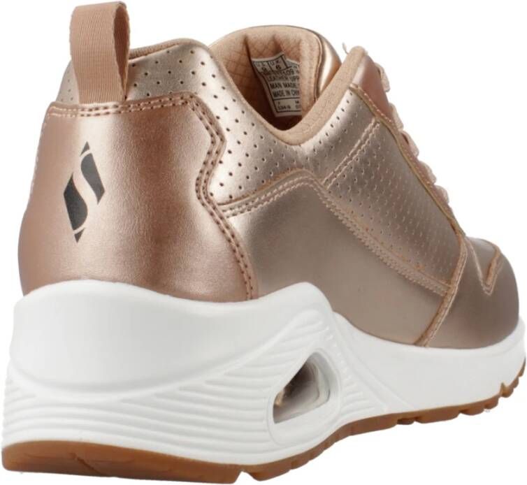 Skechers -Dames -Sneaker- Uno-Metallixs- Rosegold-177109 RSGD - Foto 5