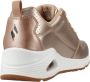 Skechers -Dames -Sneaker- Uno-Metallixs- Rosegold-177109 RSGD - Thumbnail 5