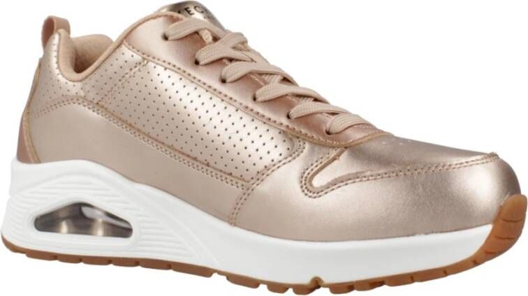 Skechers -Dames -Sneaker- Uno-Metallixs- Rosegold-177109 RSGD - Foto 6