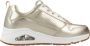 Skechers Sneakers Uno Metallixs Wedge sneakers plateausneakers veterschoenen met Skech-Air - Thumbnail 11