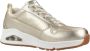 Skechers Sneakers Uno Metallixs Wedge sneakers plateausneakers veterschoenen met Skech-Air - Thumbnail 12